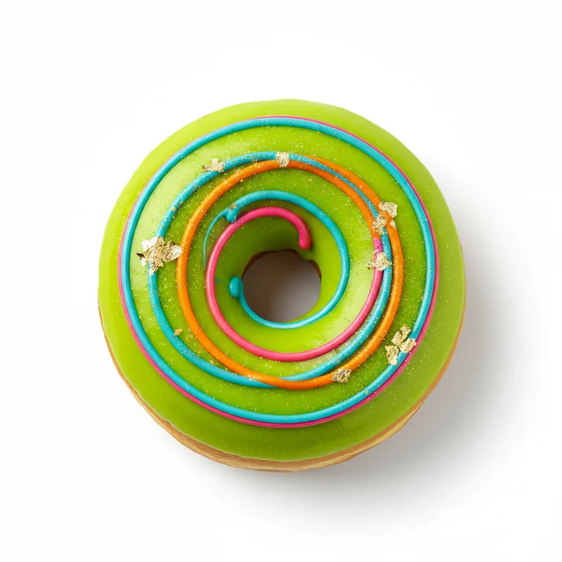 Vibrant Lime Swirl by Hadies Crust, Karachi