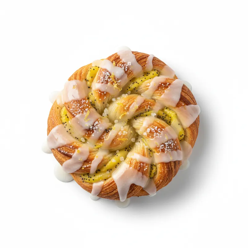 Lemon Poppy Seed Swirl by Hadies Crust, Karachi